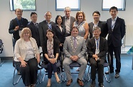 The Secretary for Labour and Welfare, Dr Law Chi-kwong, is continuing his six-day visit to Dublin, Ireland. Dr Law visited the Louth County Council  to learn about its age-friendly programme which is the first of its kind in Ireland. Photo shows Dr Law (front row, first right); the Director of Social Welfare, Ms Carol Yip (front row, second left); the Chairman of the Louth County Council, Mr Liam Reilly (front row, second right); members of the Hong Kong delegation; and representatives of the council.
