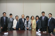 The Secretary for Labour and Welfare, Mr Matthew Cheung Kin-chung (fourth left), meets with a delegation of the Department of Social Welfare and Development of the Philippines to exchange views on matters of mutual interest. Mr Cheung is pictured with two Undersecretaries of the Department, Ms Parisya Hashim-Taradji (centre) and Ms Angelita Y. Gregorio-Medel (third left), as well as the Consul-General of the Philippines in Hong Kong, Ms Bernardita Leonido Catalla (fourth right).
