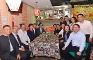 The Chief Executive, Mrs Carrie Lam, and the Secretary for Labour and Welfare, Dr Law Chi-kwong, visited and dined in Holy Cafe Training Centre, a social enterprise restaurant in Cheung Sha Wan employing persons with intellectual disabilities promoting their integration into society.