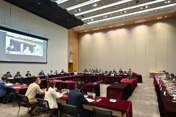 政務司司長陳國基今日（八月十八日）首次主持兒童事務委員會會議。勞工及福利局局長孫玉菡亦有出席。