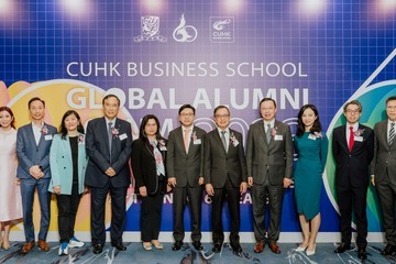 The Secretary for Labour and Welfare, Mr Chris Sun, today (August 26) officiated at the "Global Alumni Forum 2023: Reimagining Global Business for the Next 60 Years" of the Chinese University of Hong Kong Business School and introduced the Government's strategies in the face of talent and manpower shortages.