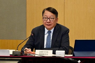 政務司司長陳國基今日(九月二日)主持第七屆精準扶貧委員會第一次會議。