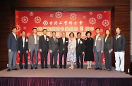 The Secretary for Labour and Welfare, Mr Matthew Cheung Kin-chung, (middle) at a reception to mark the 8th anniversary of Hong Kong Federation of Trade Unions Mainland Consultation Services Centre and establishment of new centres in Zhongshan and Huizhou.