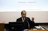 The Secretary for Labour and Welfare, Mr Matthew Cheung Kin-chung, attends International Conference: Overcoming Challenges in Active Ageing 2014 organised by the Technological and Higher Education Institute of Hong Kong to deliver a keynote address on the Government's policy and measures in promoting active ageing.